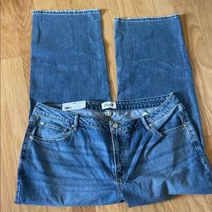 Seven7 Women's Blue loose straight Jeans size 18w brand new with tag